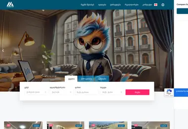 Screenshot of myagent.ge
