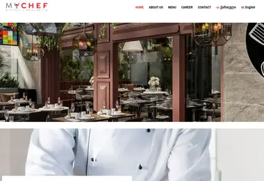 Screenshot of mycheftbilisi.ge