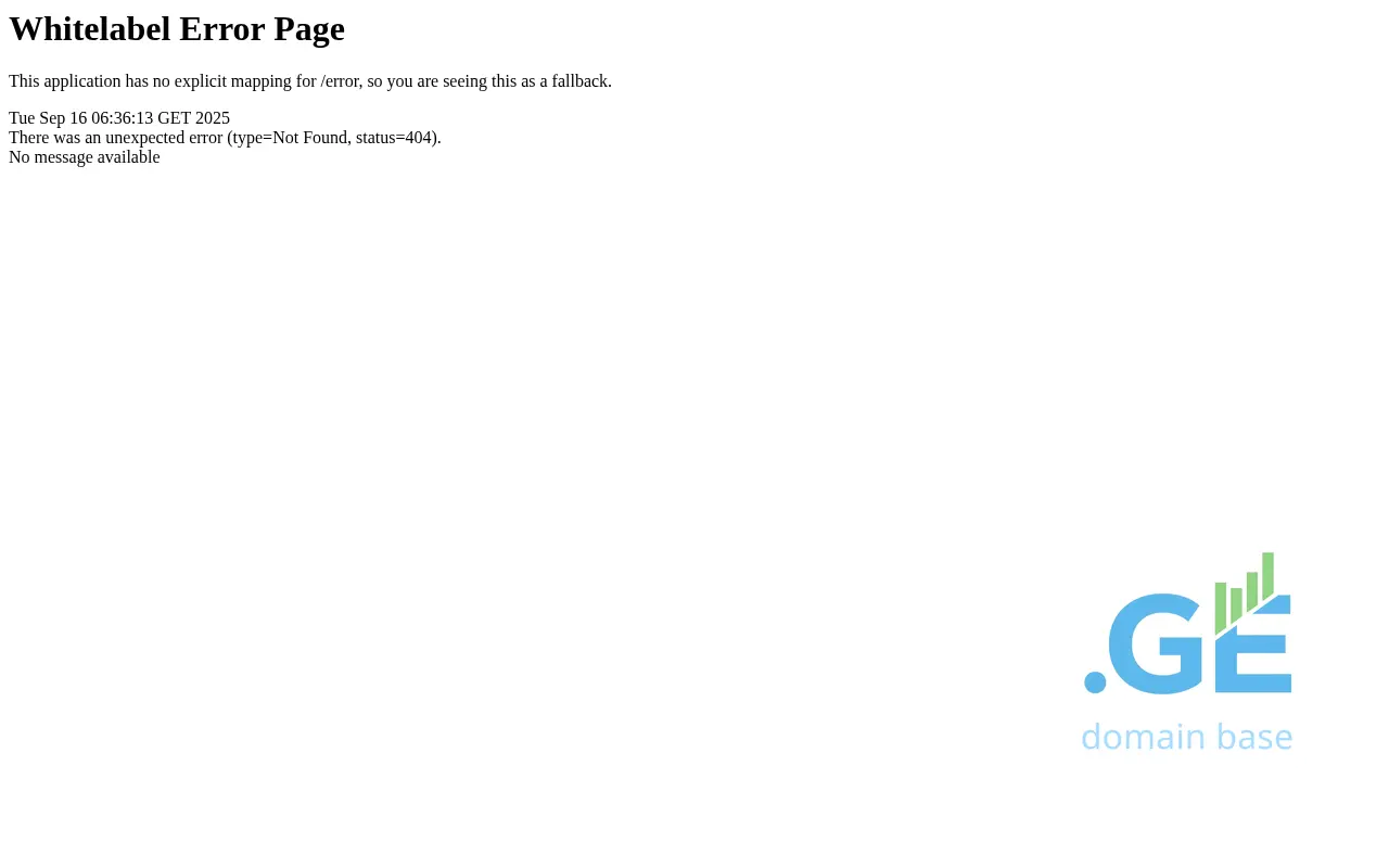 Screenshot of the site myepg.ge