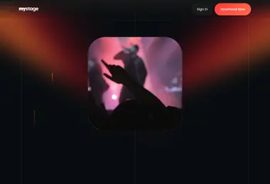 Screenshot of mysta.ge