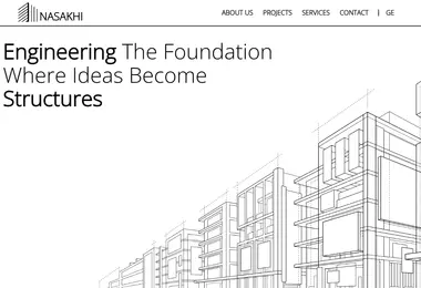 Screenshot of nasakhi.ge