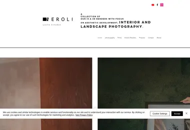 Screenshot of neroli.ge