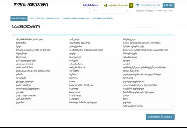 Screenshot of newms.ge