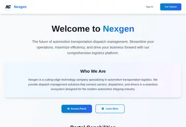 Screenshot of nexgen.ge