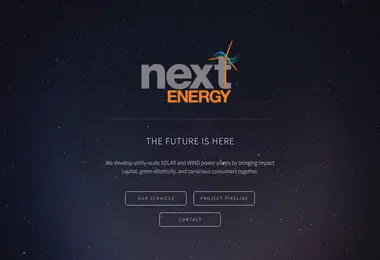 Screenshot of nextenergy.ge
