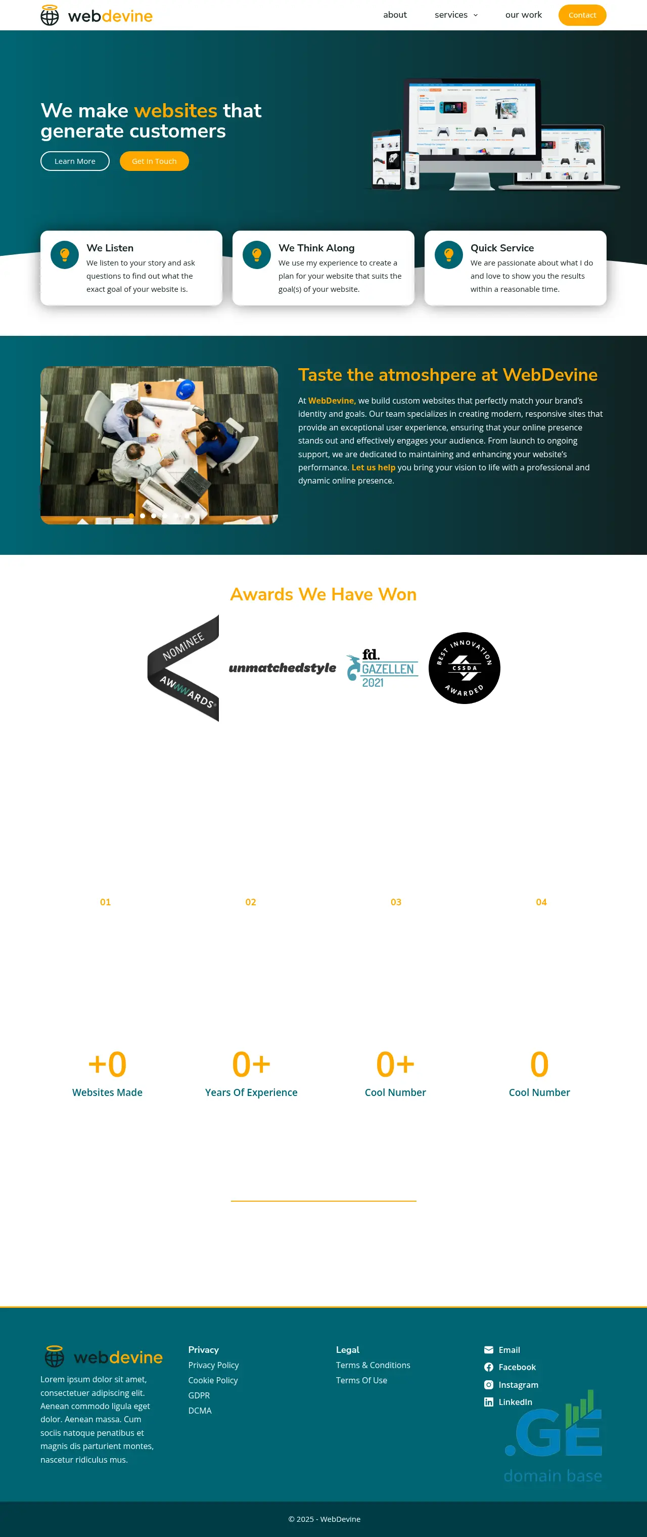 Screenshot of the site nikala.ge