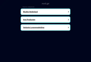 Screenshot of nod.ge