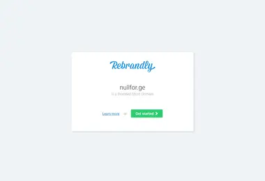 Screenshot of nullfor.ge