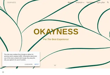 Screenshot of okayness.ge