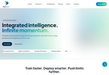 Screenshot of outswift.ge