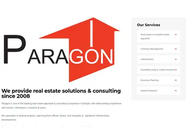 Screenshot of paragon.ge