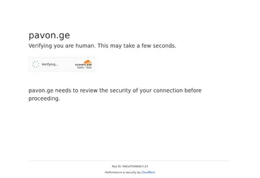 Screenshot of pavon.ge
