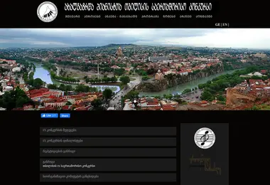 Screenshot of pianocontest.ge
