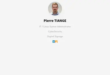 Screenshot of pierretian.ge