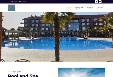 Screenshot of poolandspa.ge