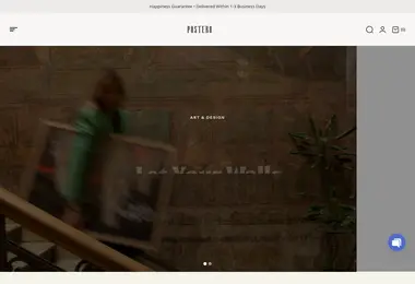 Screenshot of postero.ge