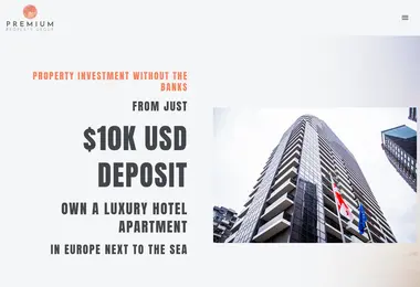 Screenshot of premiumpropertygroup.ge
