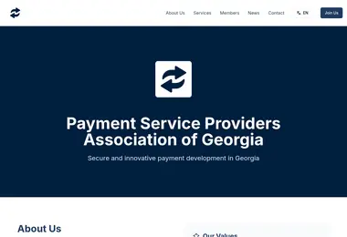 Screenshot of pspag.ge