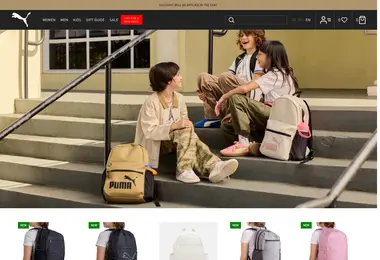 Screenshot of pumageorgia.ge