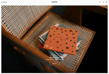 Screenshot of qarta.ge