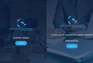 Screenshot of qcc.ge