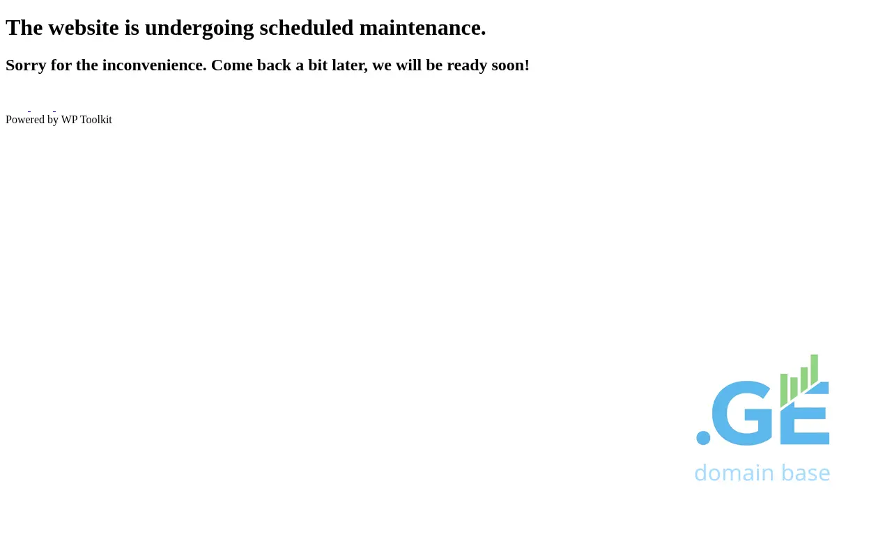 Screenshot of the site ratio.com.ge