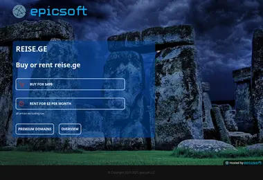 Screenshot of reise.ge