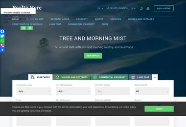 Screenshot of rent.ge
