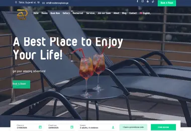 Screenshot of residenceplaza.ge