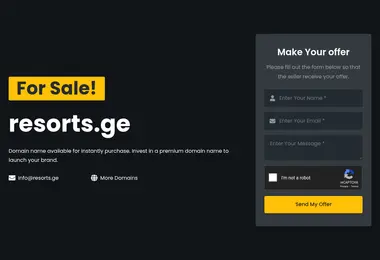 Screenshot of resorts.ge