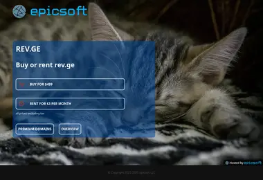 Screenshot of rev.ge