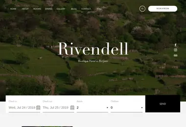 Screenshot of rivendell.ge