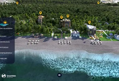 Screenshot of riviera.ge