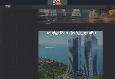 Screenshot of roibgroup.ge