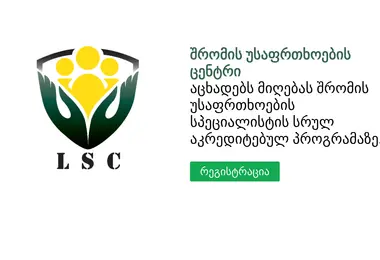 Screenshot of safetycenter.ge