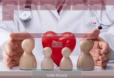 Screenshot of saffarma.ge