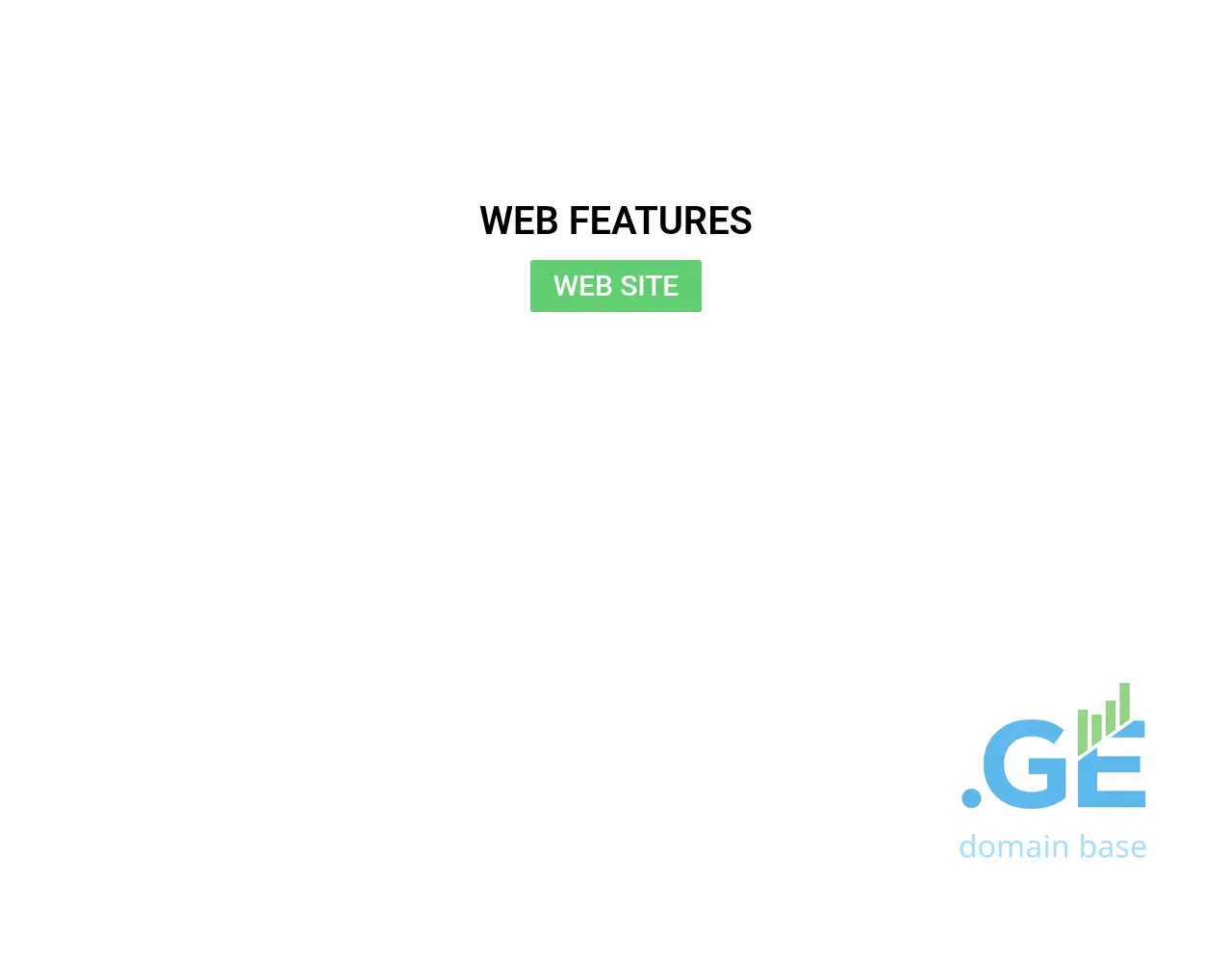Screenshot of the site saitisdamzadeba.ge