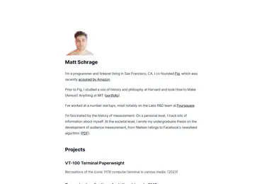 Screenshot of schra.ge
