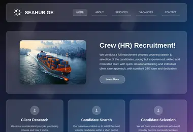 Screenshot of seahub.ge