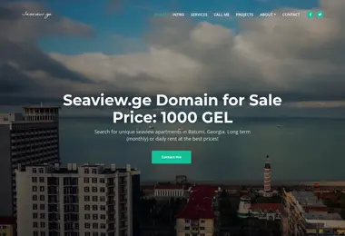 Screenshot of seaview.ge