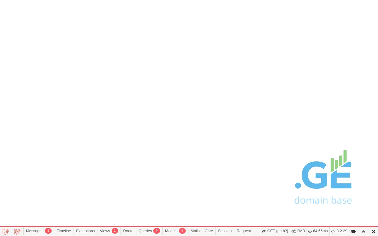 Screenshot of the site secundant.ge