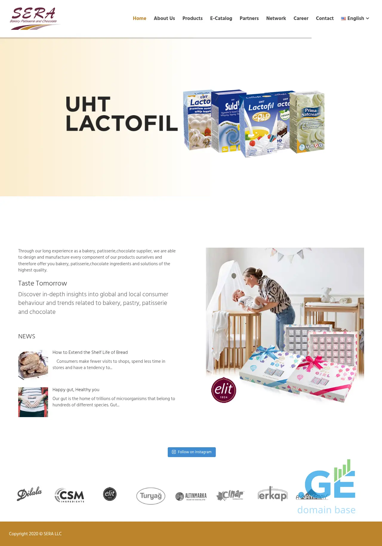 Screenshot of the site sera.ge