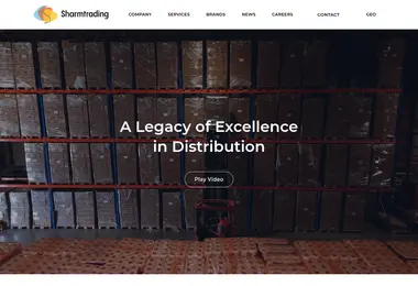 Screenshot of sharmtrading.ge