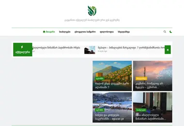 Screenshot of siaxle.ge