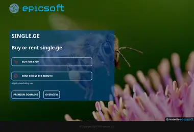 Screenshot of single.ge