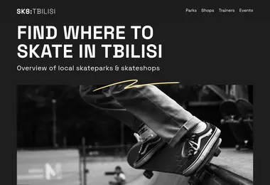 Screenshot of skate.ge