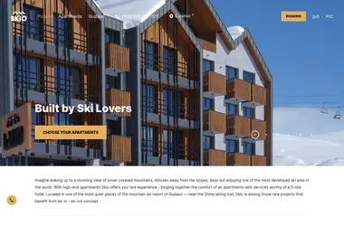 Screenshot of skio.ge