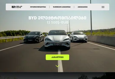 Screenshot of solarauto.ge