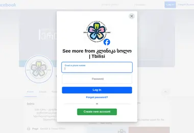 Screenshot of soloclinic.ge