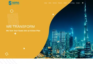 Screenshot of sopra.ge